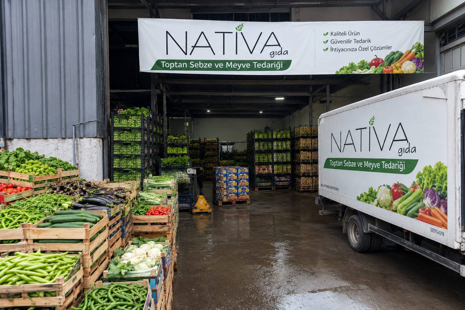 Nativa Gıda - Sebze Meyve Toptancısı - Fotoğraf 1