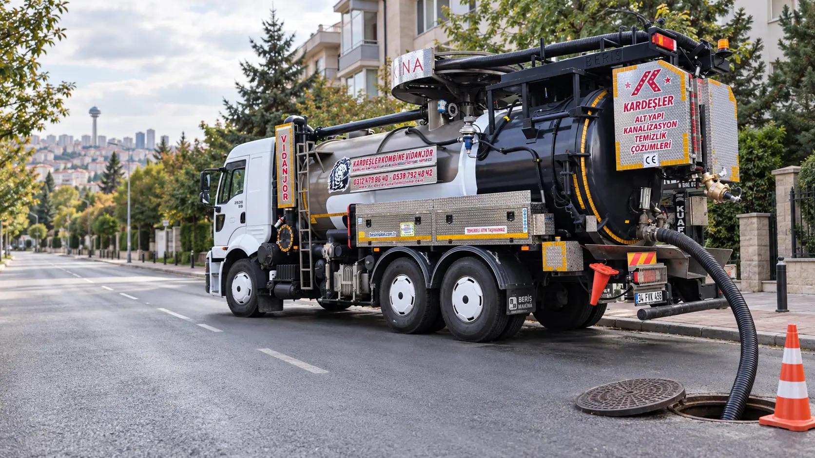 Kardeşler Teknik - Kanalizasyon İnşaat Vidanjör - Fotoğraf 1